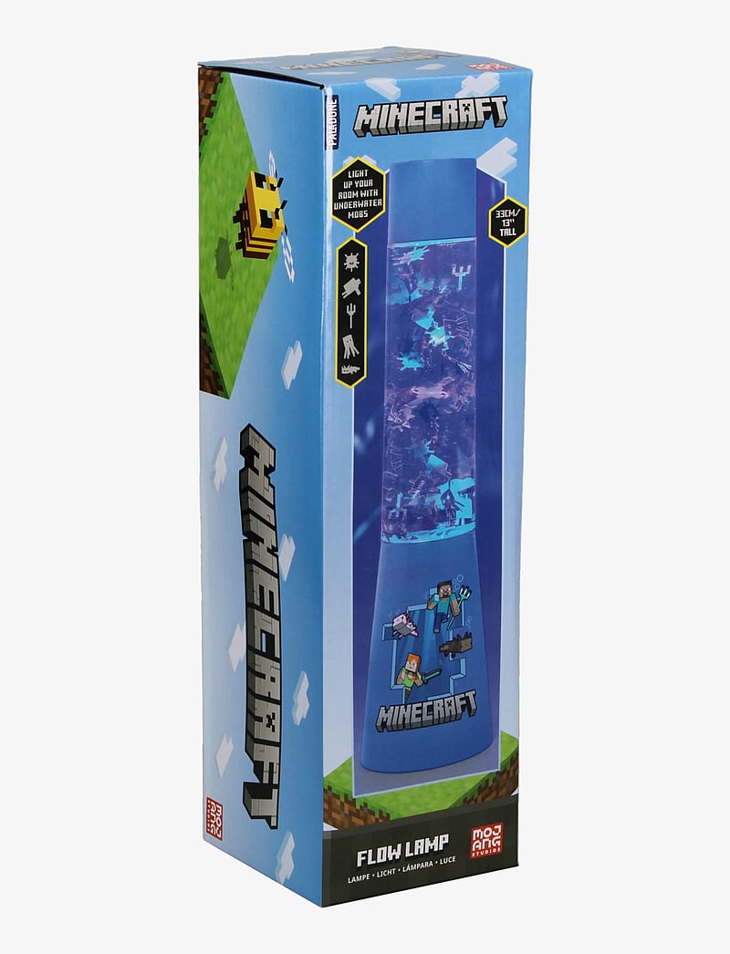 Paladone - MINECRAFT PLASTIC FLOW LAMP - black - 2