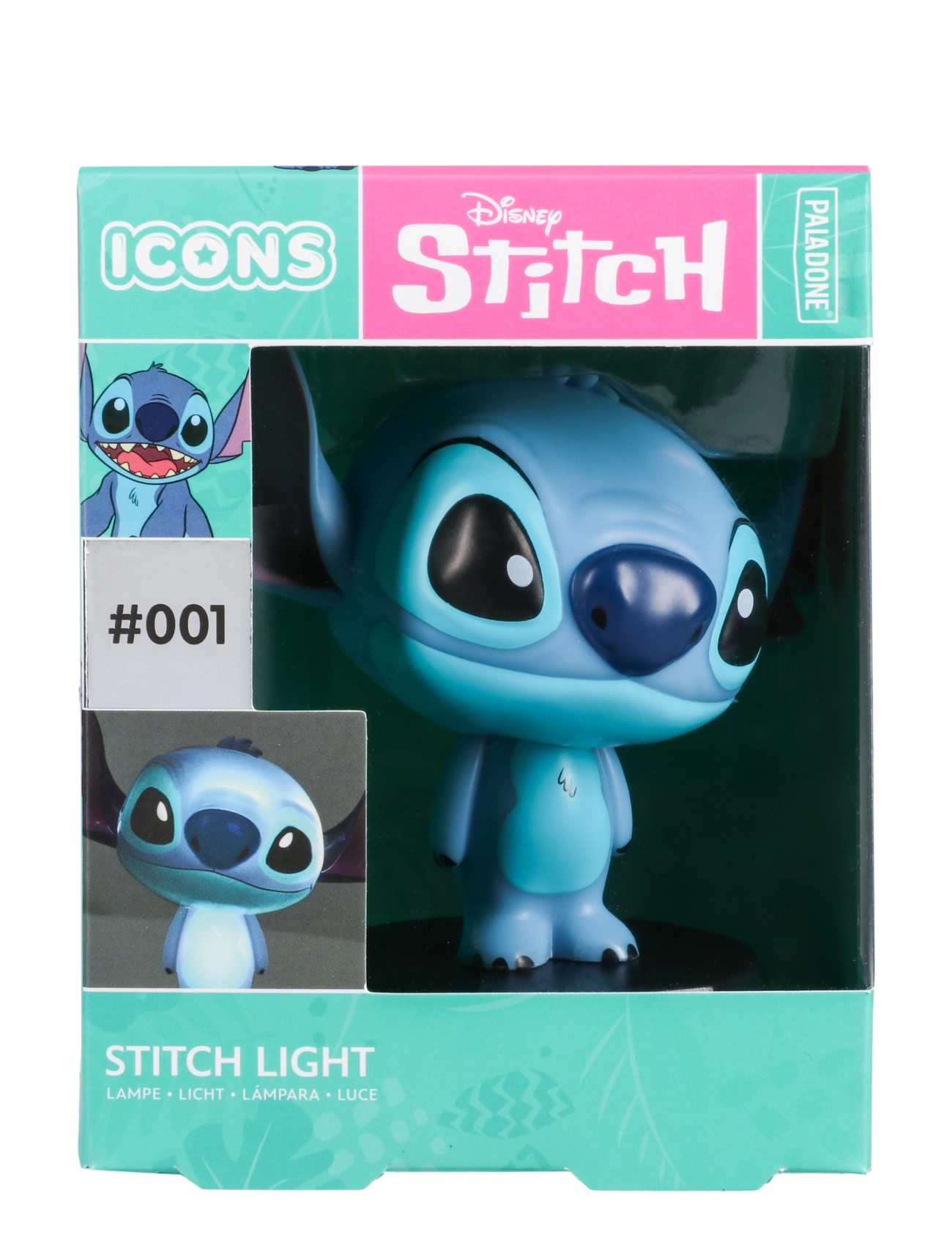 Paladone - ICON LIGHT - STITCH - stalinės lempos - purple - 1