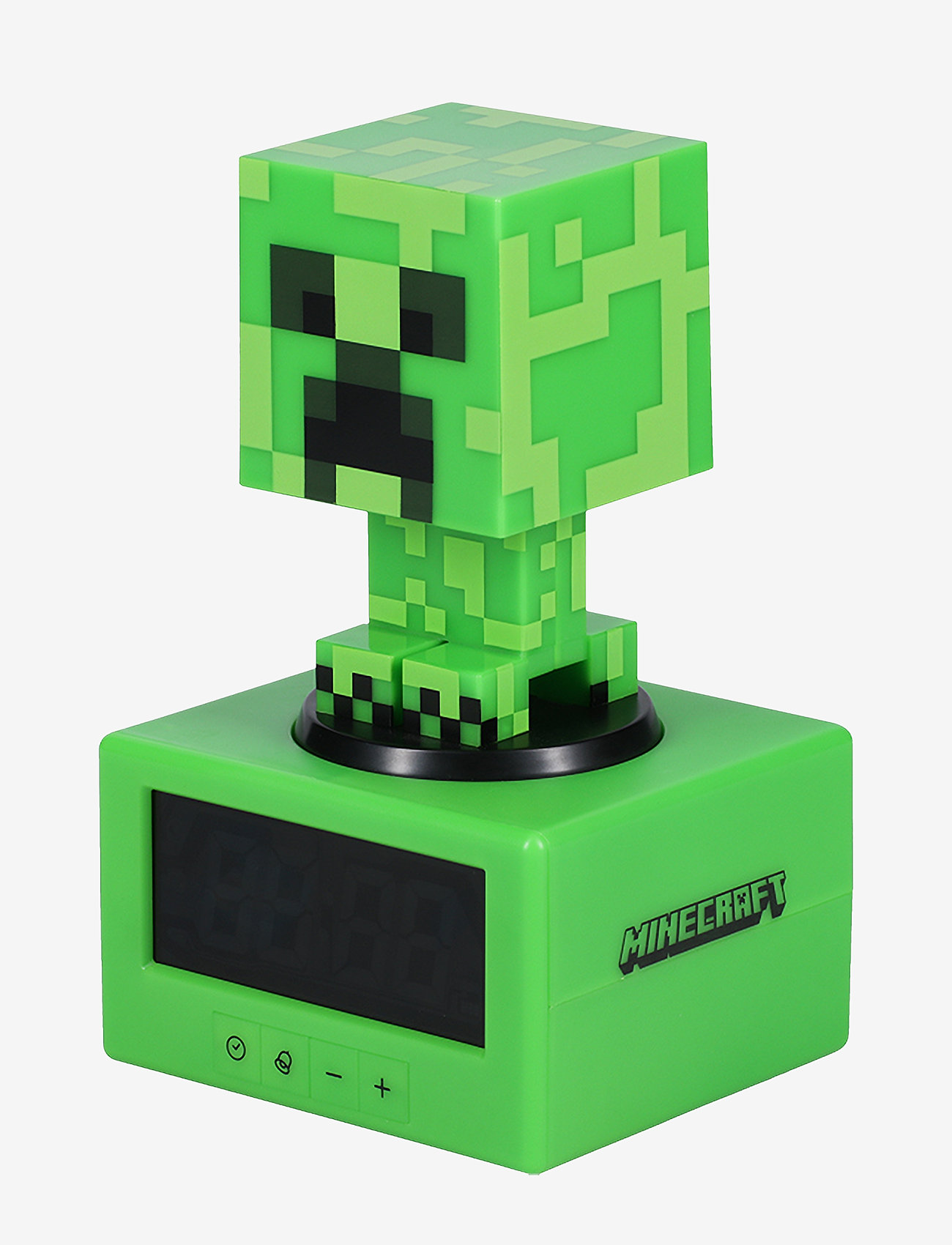 Paladone - CREEPER ICON ALARM CLOCK - table lamps - black - 4