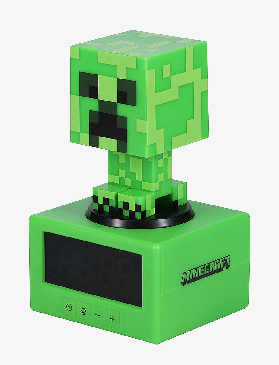 Paladone - CREEPER ICON ALARM CLOCK - kellad - black - 4