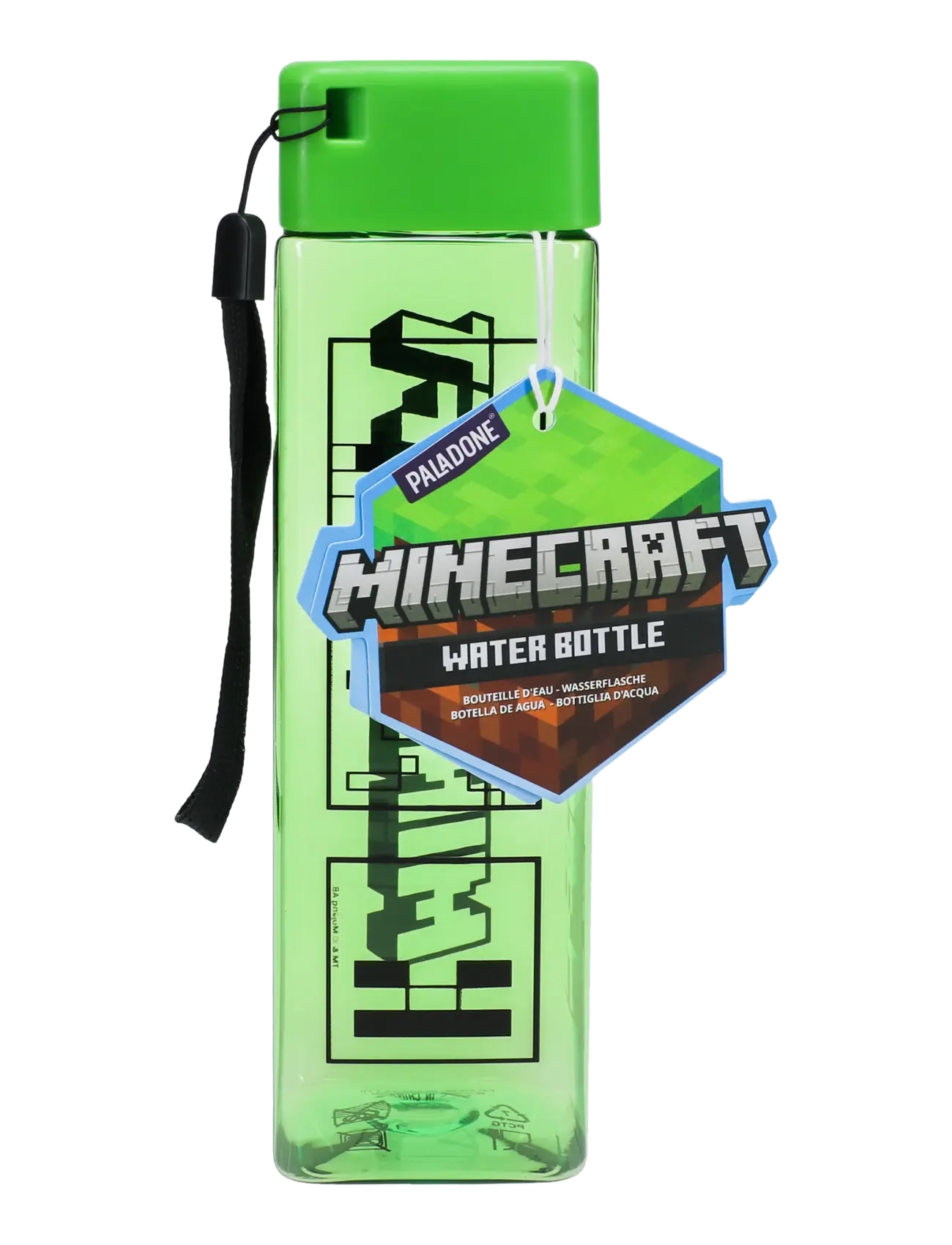 Paladone - MINECRAFT SHAPED WATER BOTTLE - water bottles - green - 2