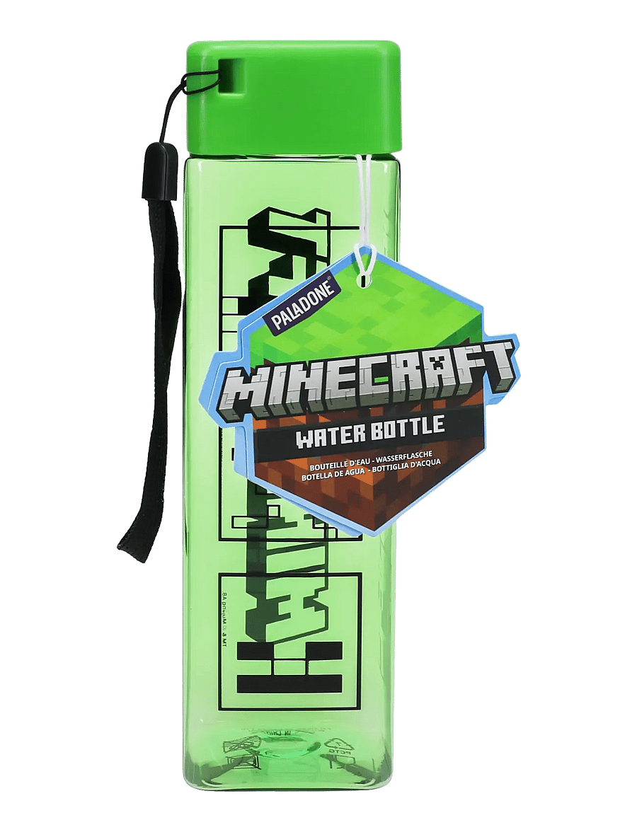 Paladone - MINECRAFT SHAPED WATER BOTTLE - wasserflaschen - green - 2