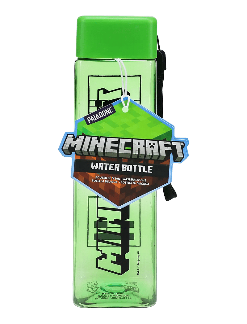 Paladone - MINECRAFT SHAPED WATER BOTTLE - veepudelid - green - 3