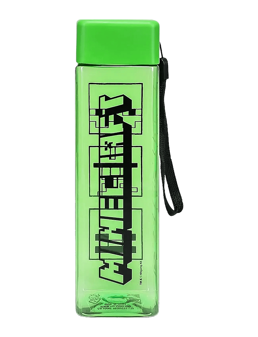 Paladone - MINECRAFT SHAPED WATER BOTTLE - wasserflaschen - green - 4