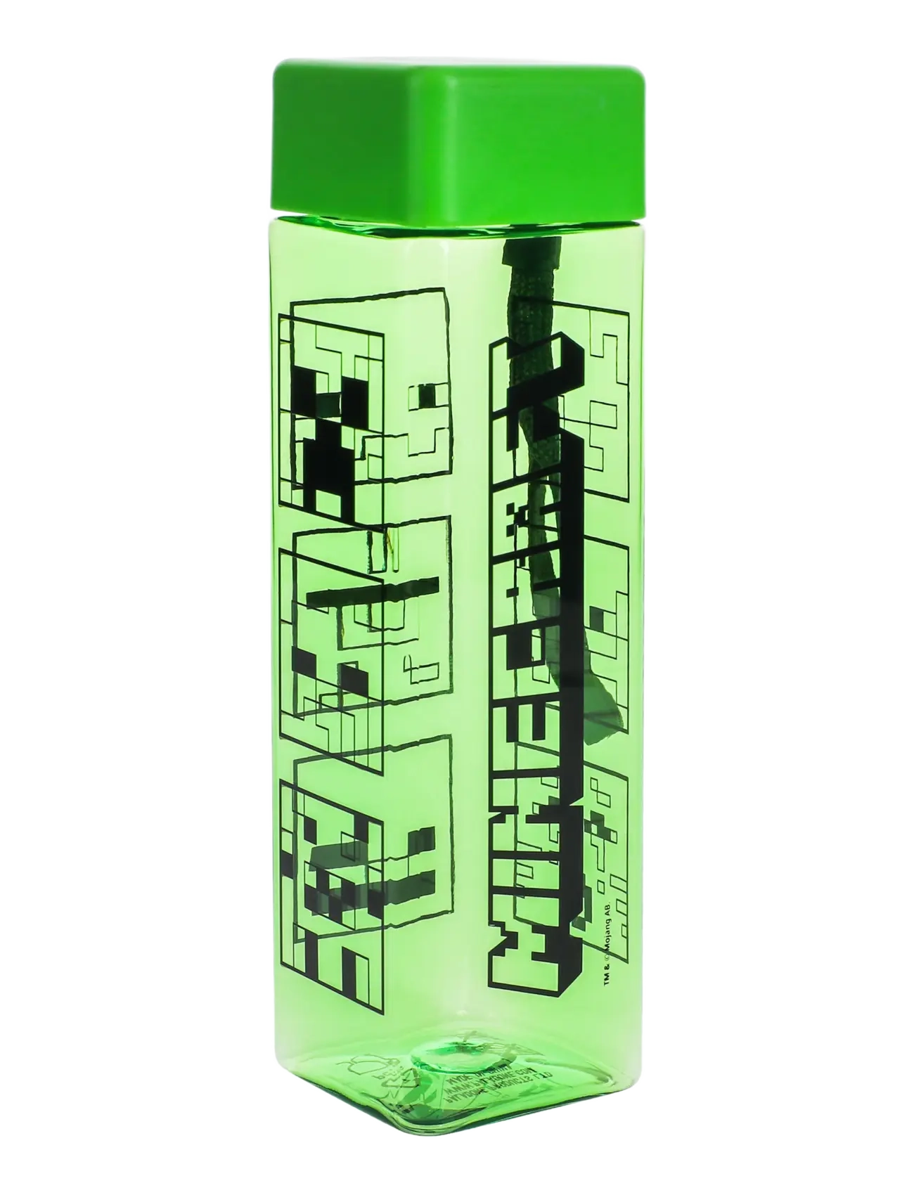 Paladone - MINECRAFT SHAPED WATER BOTTLE - water bottles - green - 5