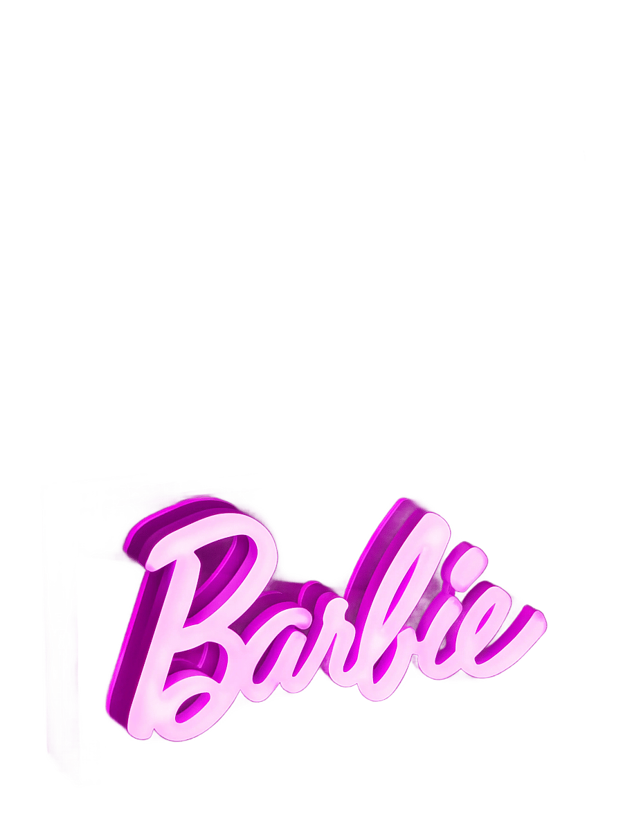Paladone - BARBIE LED NEON LIGHT - tischlampen - pink - 0