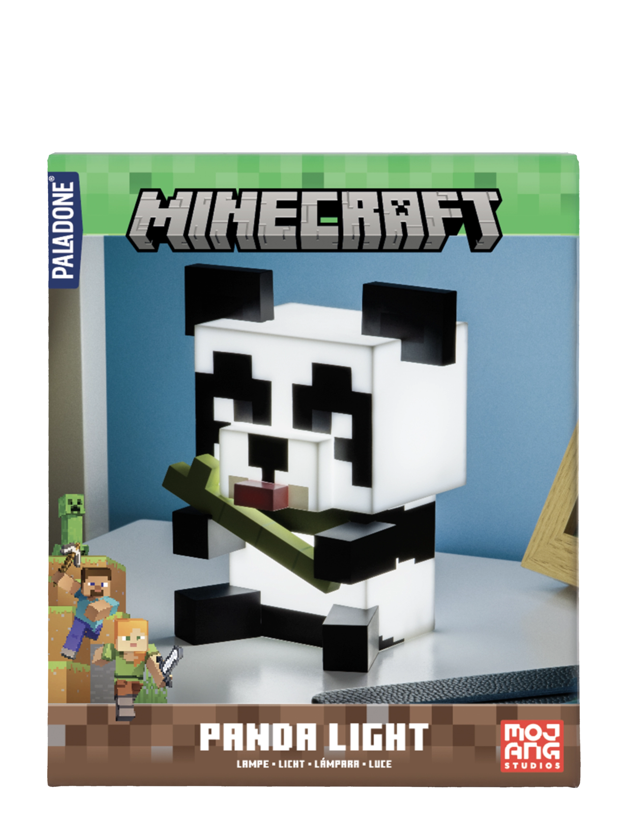 Paladone - PANDA LIGHT - tischlampen - black - 1