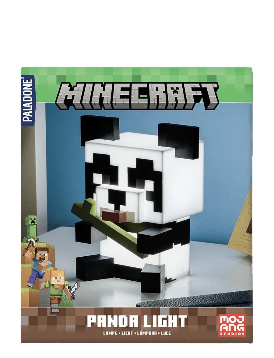 Paladone - PANDA LIGHT - tischlampen - black - 1