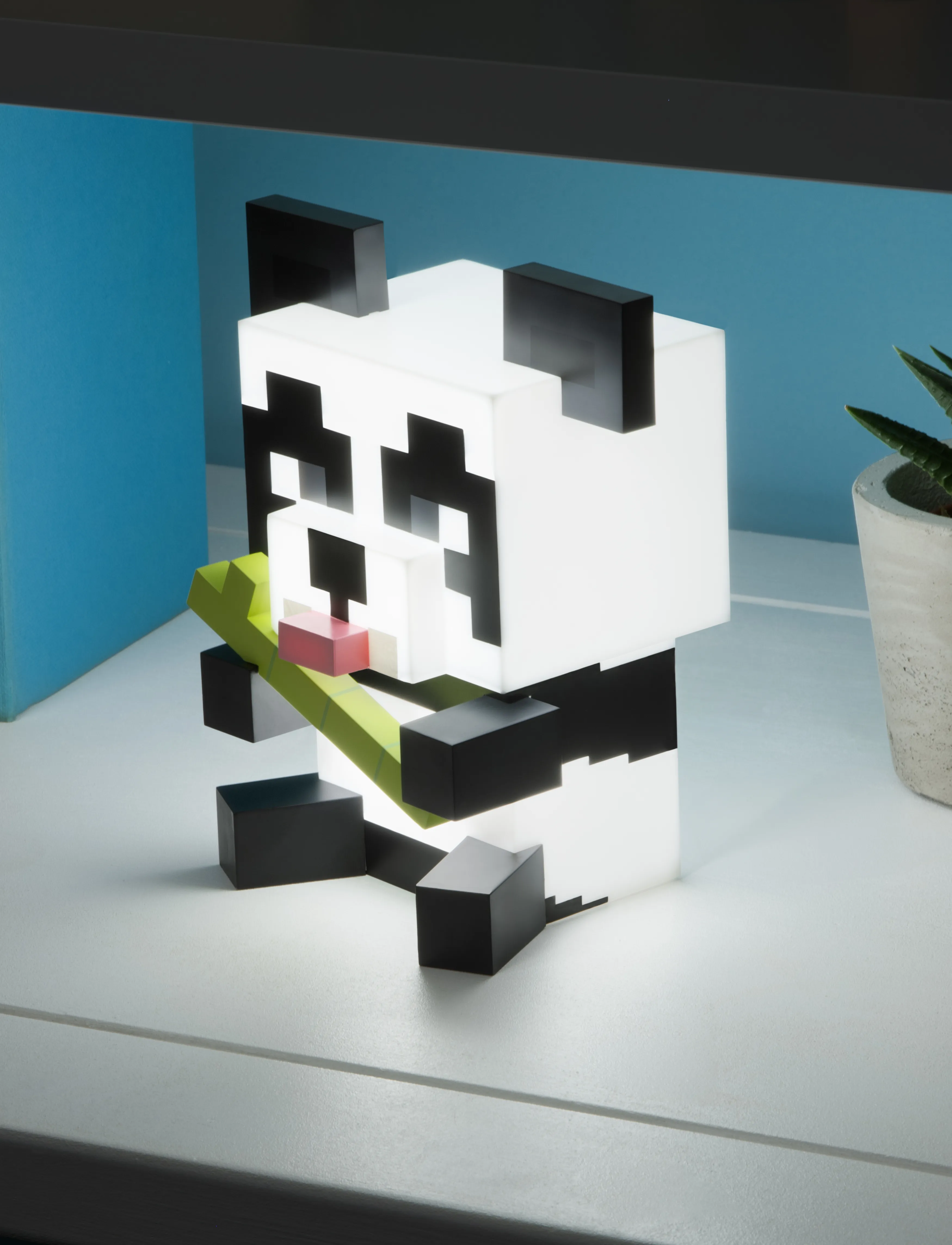Paladone - PANDA LIGHT - tischlampen - black - 5