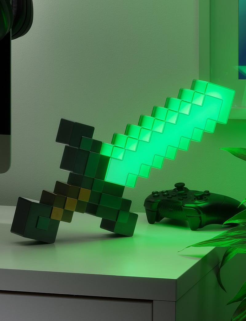 Paladone - MINECRAFT DIAMOND SWORD LIGHT - wandleuchten - black - 4