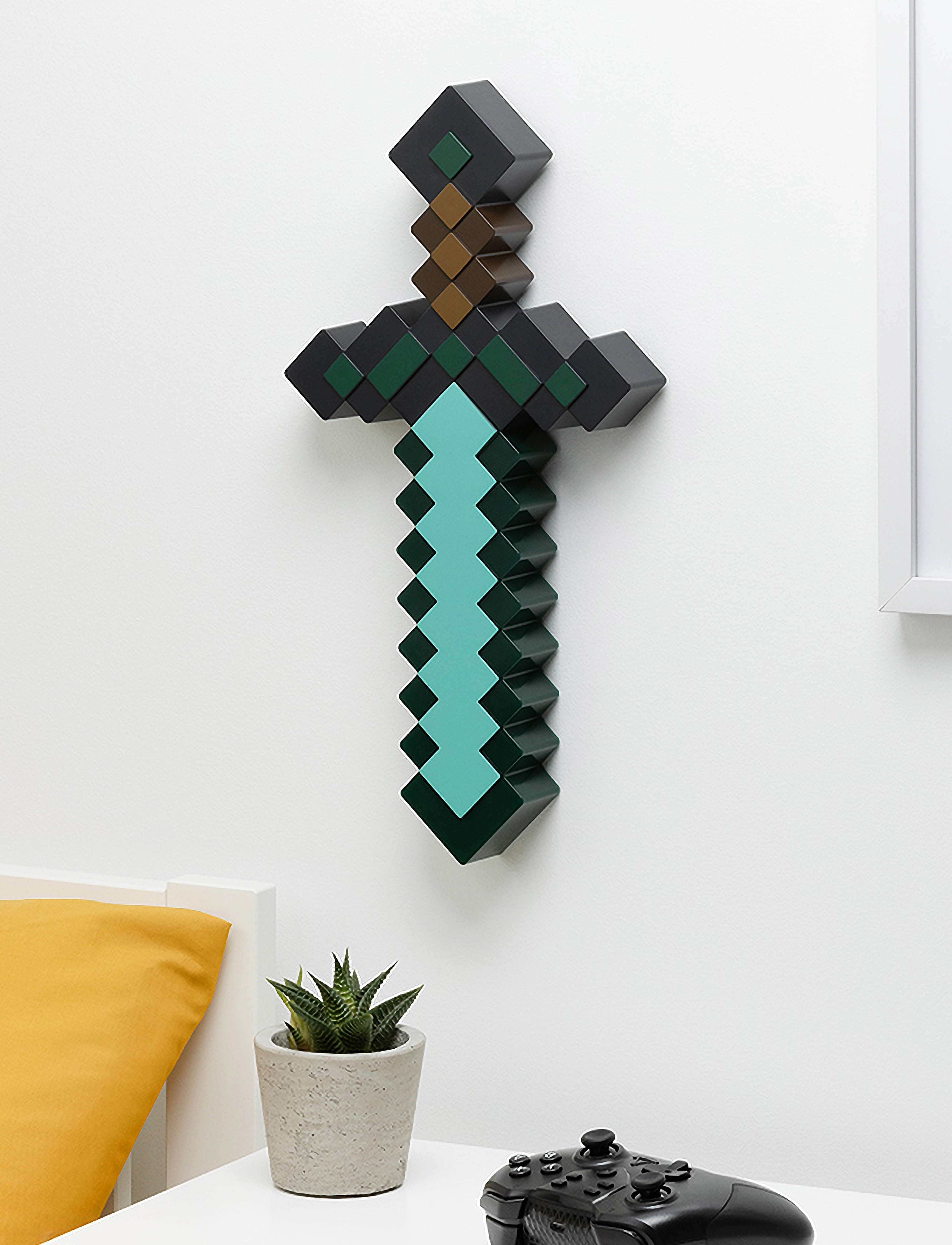 Paladone - MINECRAFT DIAMOND SWORD LIGHT - die niedrigsten preise - black - 5