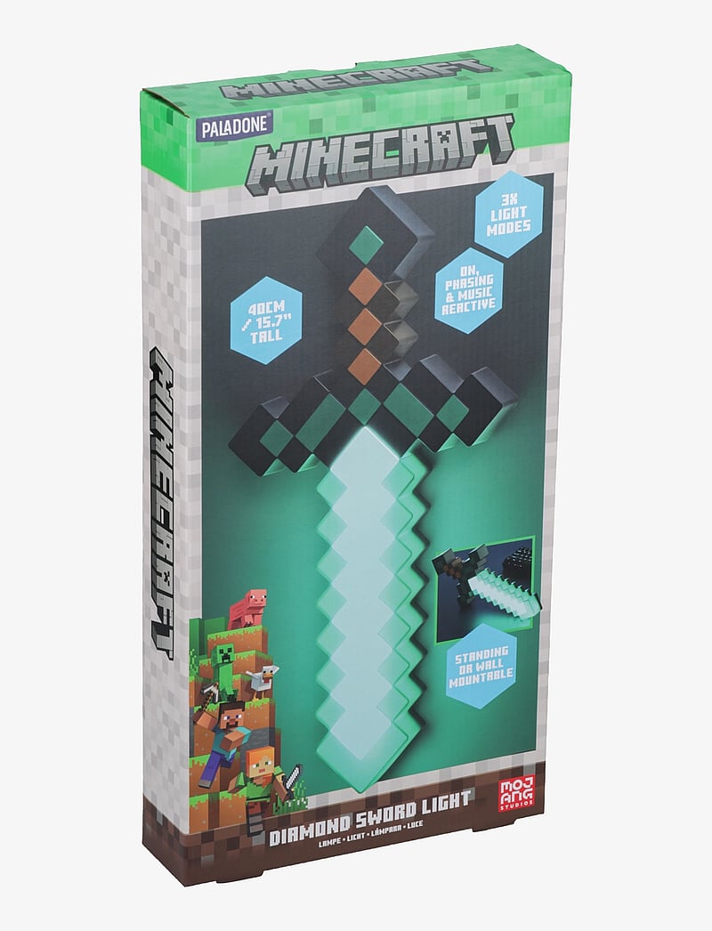 Paladone - MINECRAFT DIAMOND SWORD LIGHT - wandleuchten - black - 2