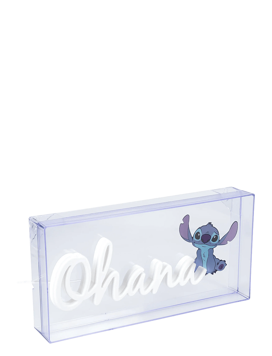 Paladone - STITCH OHANA LED NEON LIGHT - lampki - white - 0