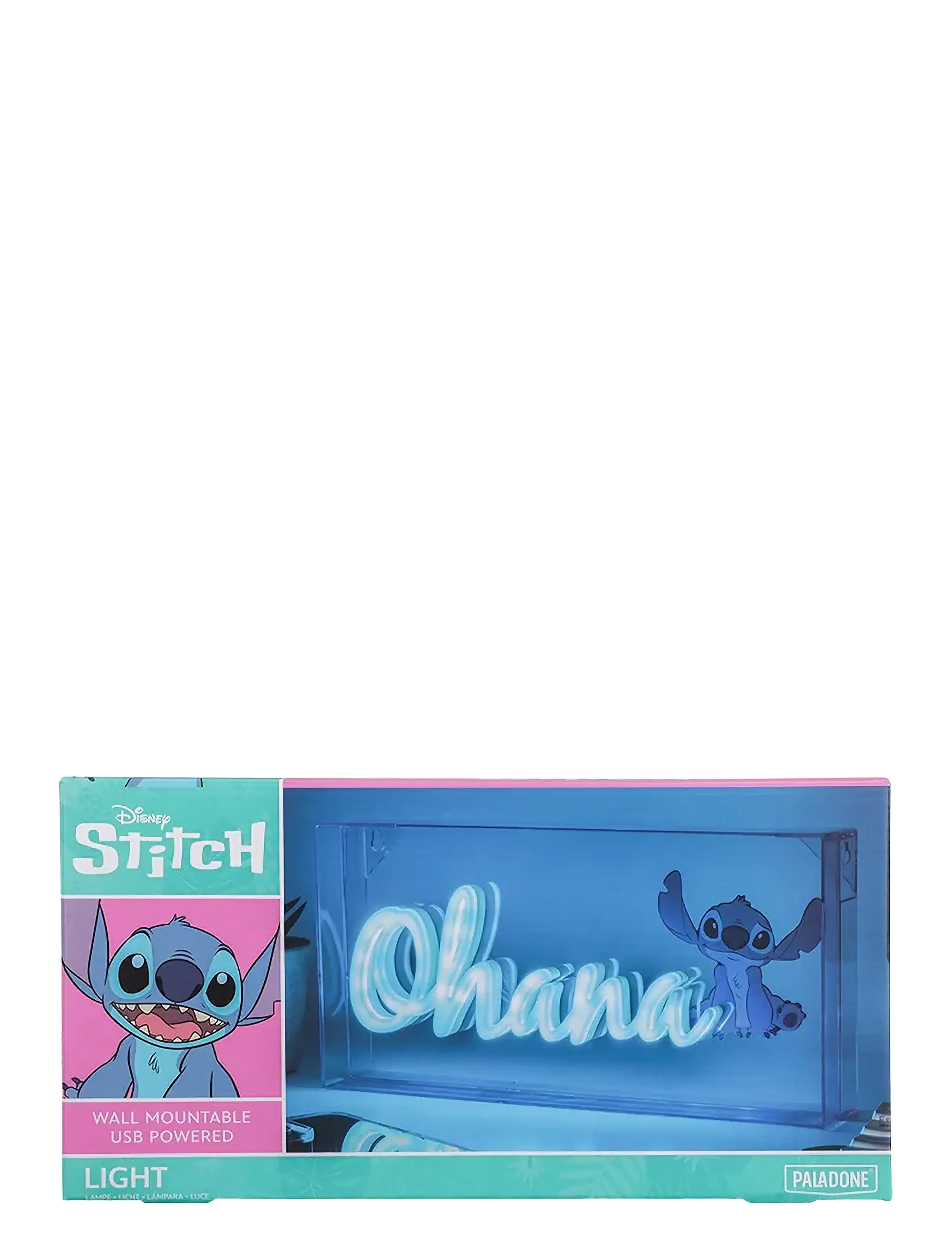 Paladone - STITCH OHANA LED NEON LIGHT - lampki - white - 1