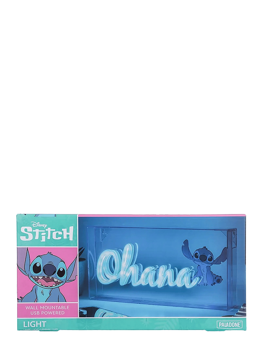 Paladone - STITCH OHANA LED NEON LIGHT - lampki - white - 1