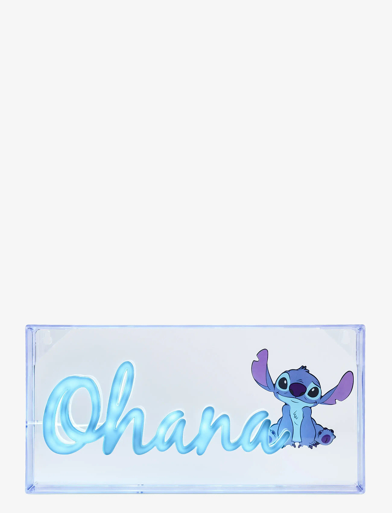 Paladone - STITCH OHANA LED NEON LIGHT - beleuchtung - white - 3