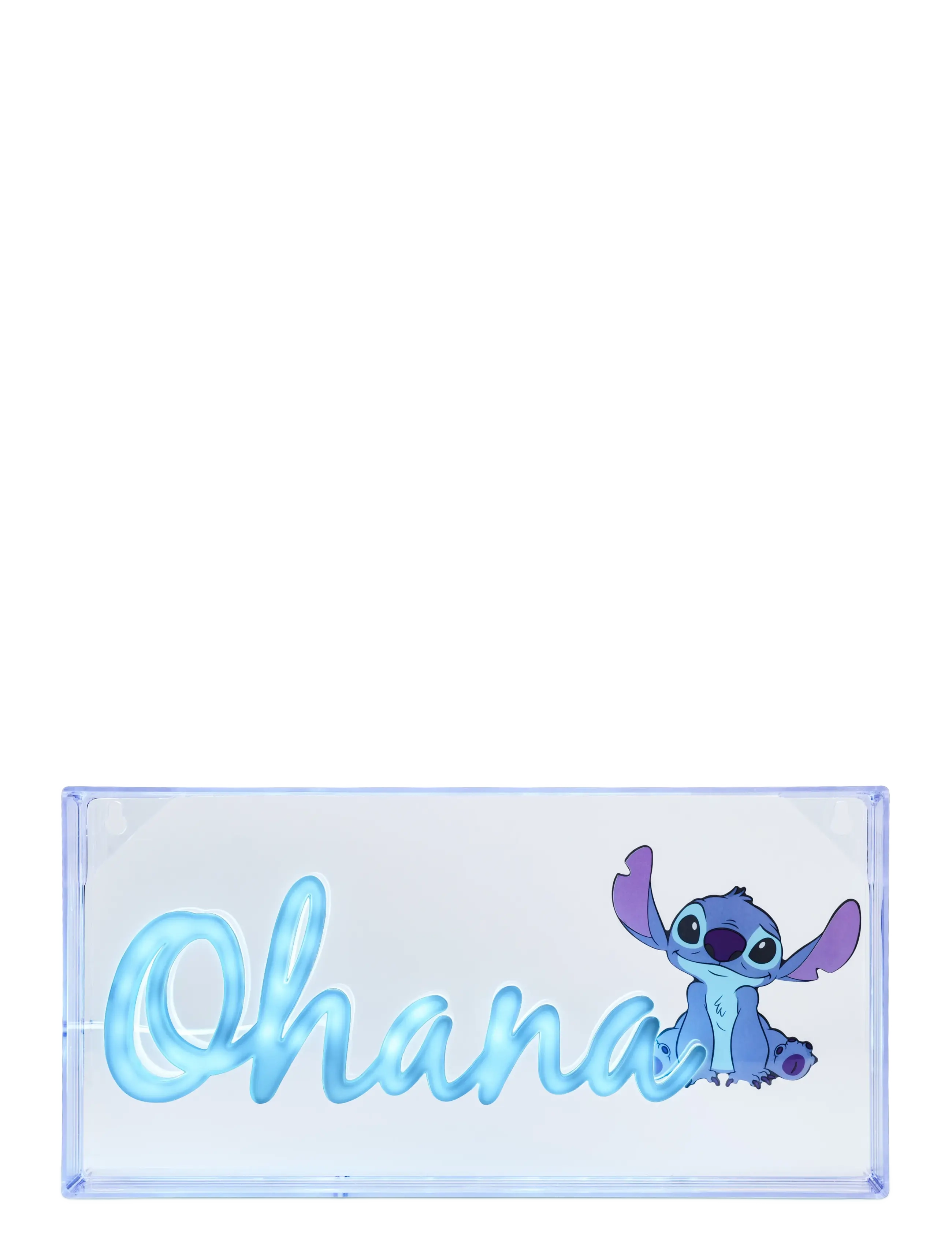 Paladone - STITCH OHANA LED NEON LIGHT - lampki - white - 3