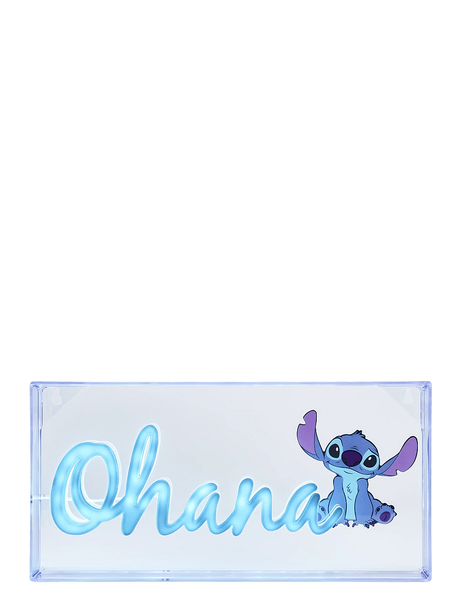 Paladone - STITCH OHANA LED NEON LIGHT - lampki - white - 3