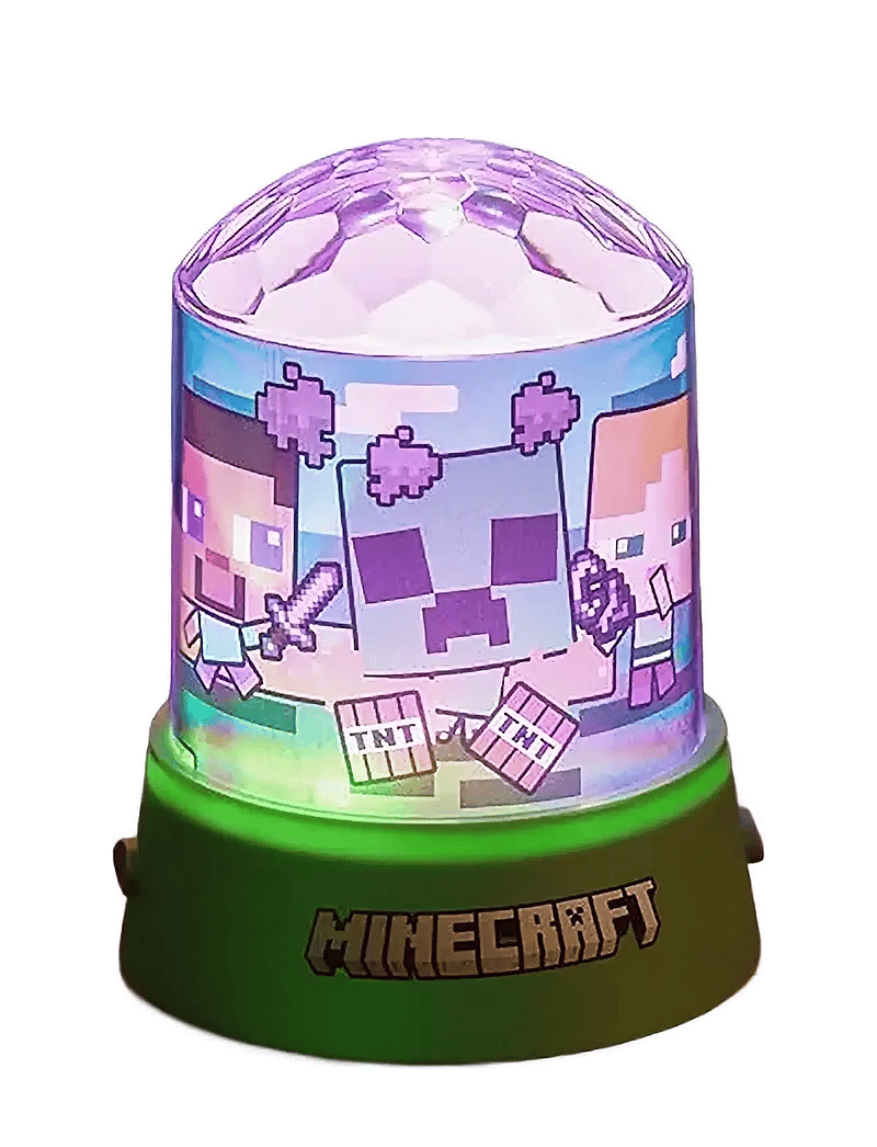 Paladone - MINECRAFT PARTY PROJECTION LIGHT - tischlampen - brown - 0