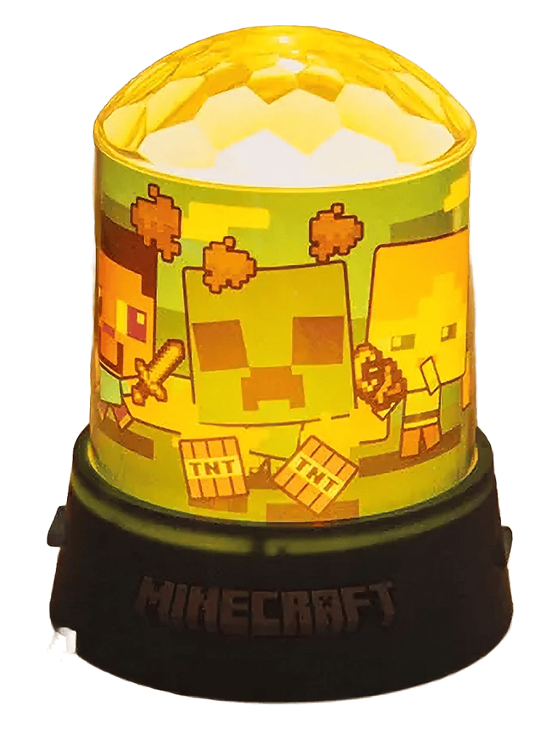 Paladone - MINECRAFT PARTY PROJECTION LIGHT - tischlampen - brown - 1