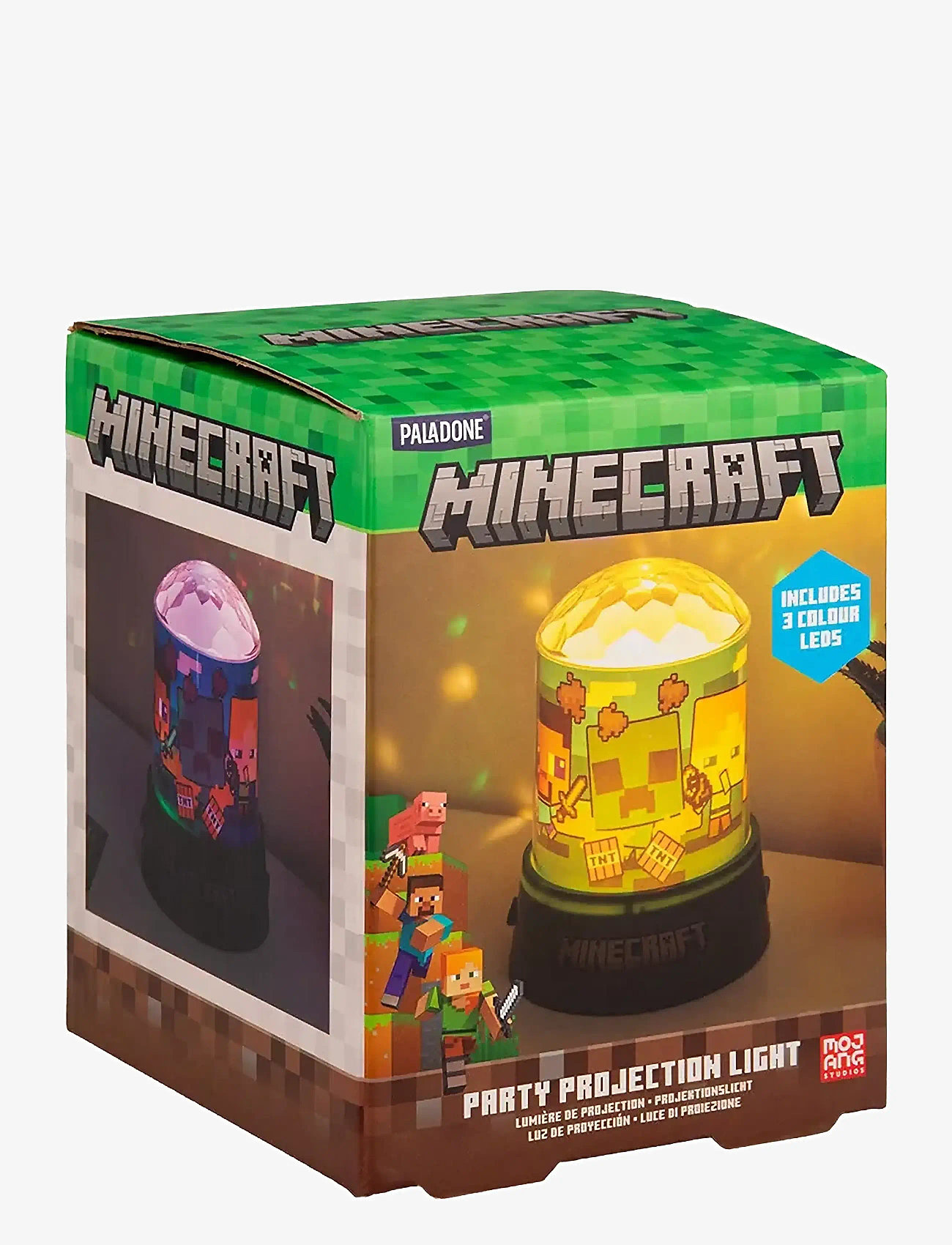 Paladone - MINECRAFT PARTY PROJECTION LIGHT - tischlampen - brown - 3