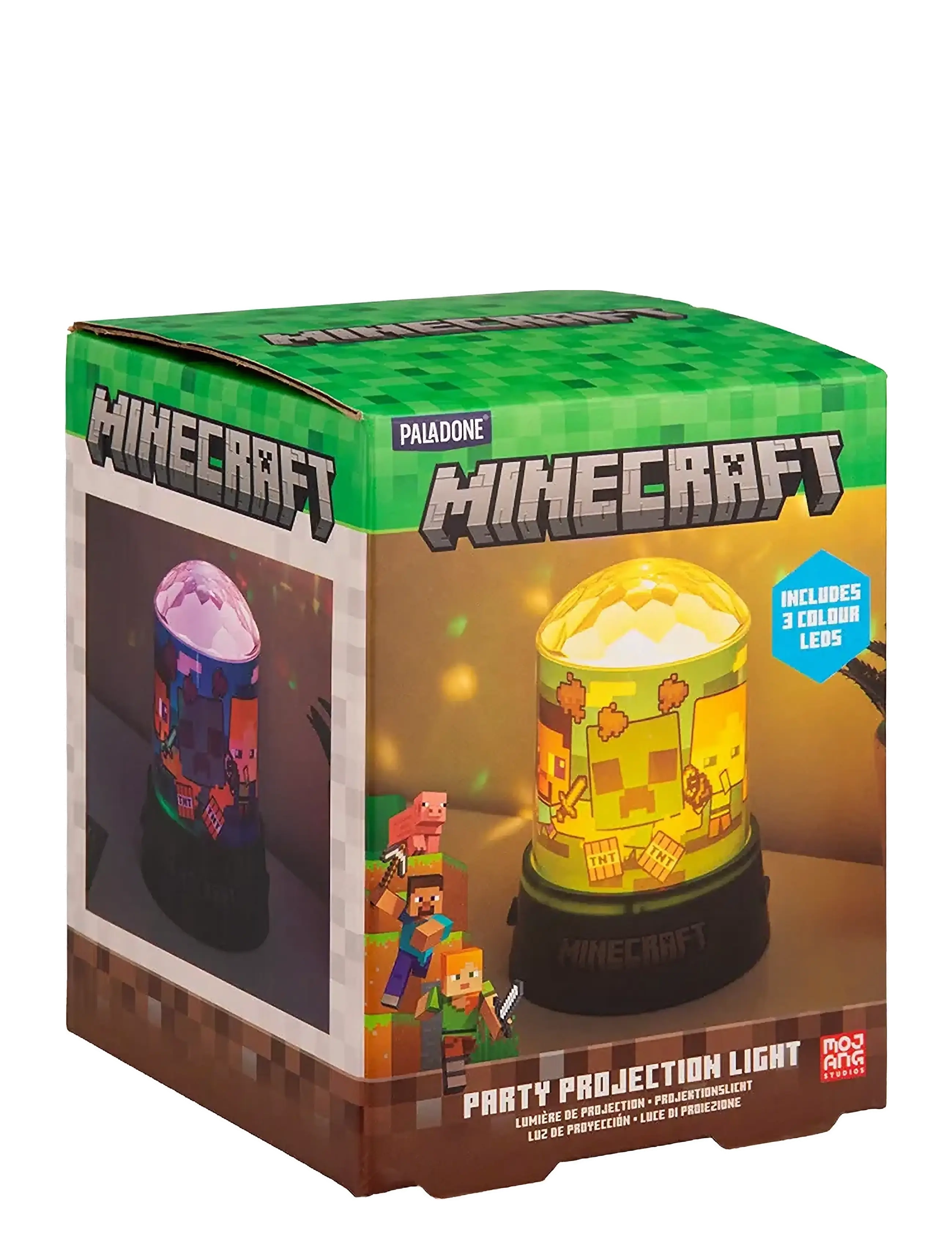 Paladone - MINECRAFT PARTY PROJECTION LIGHT - tischlampen - brown - 3