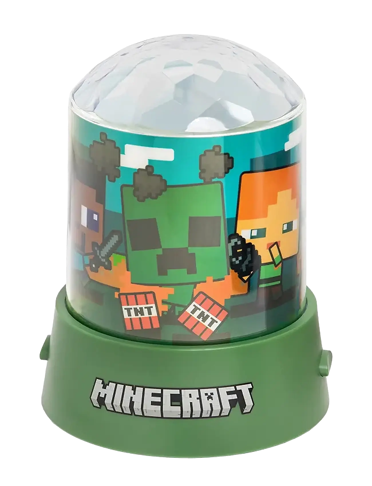 Paladone - MINECRAFT PARTY PROJECTION LIGHT - tischlampen - brown - 4