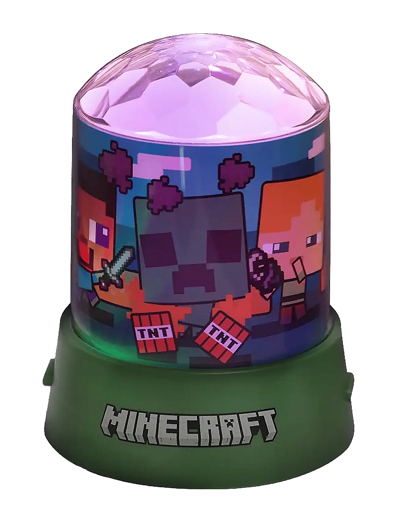 Paladone - MINECRAFT PARTY PROJECTION LIGHT - tischlampen - brown - 5