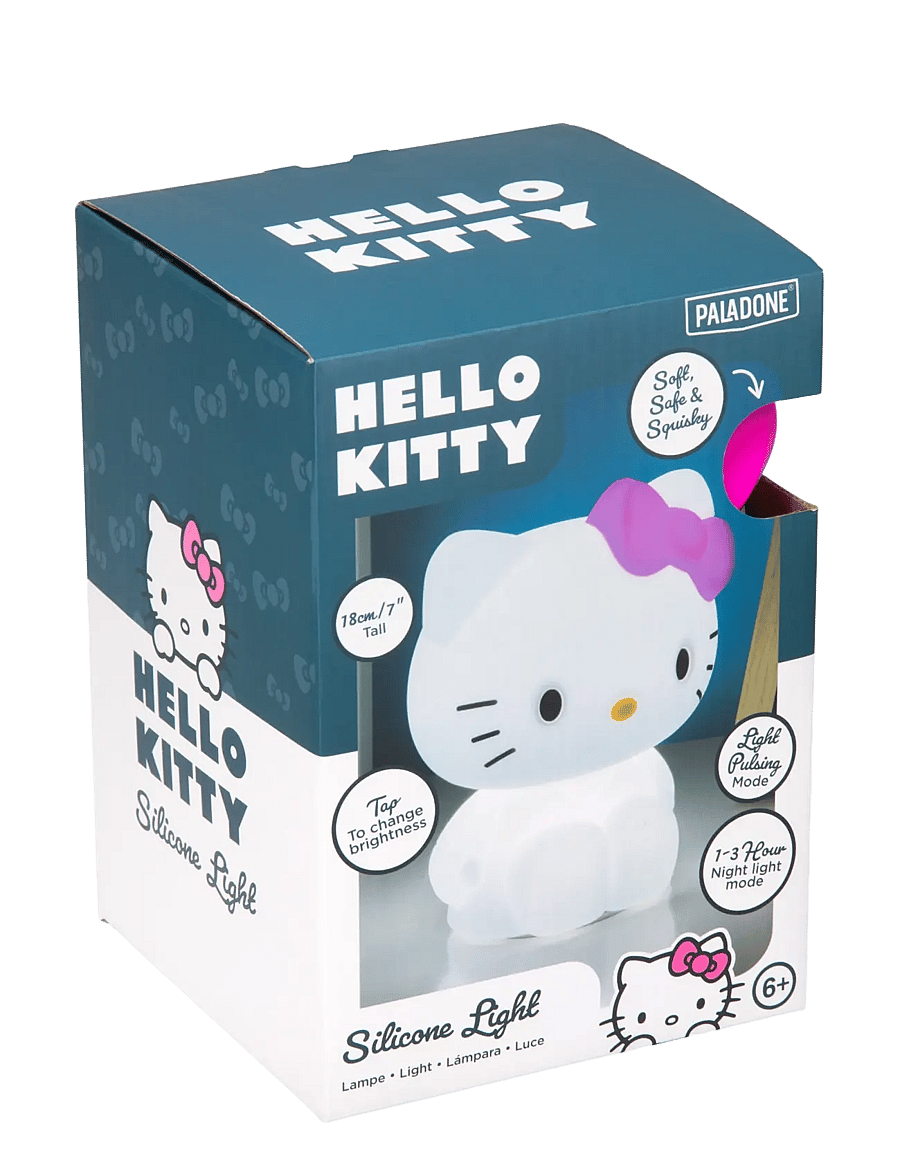 Paladone - HELLO KITTY SILICONE LIGHT RECHAR BATTERY - tischlampen - white - 1