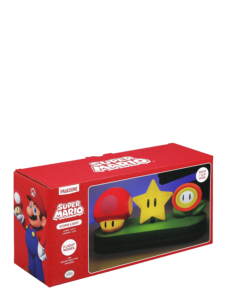 Paladone - Super Mario Icon Light - red - 2