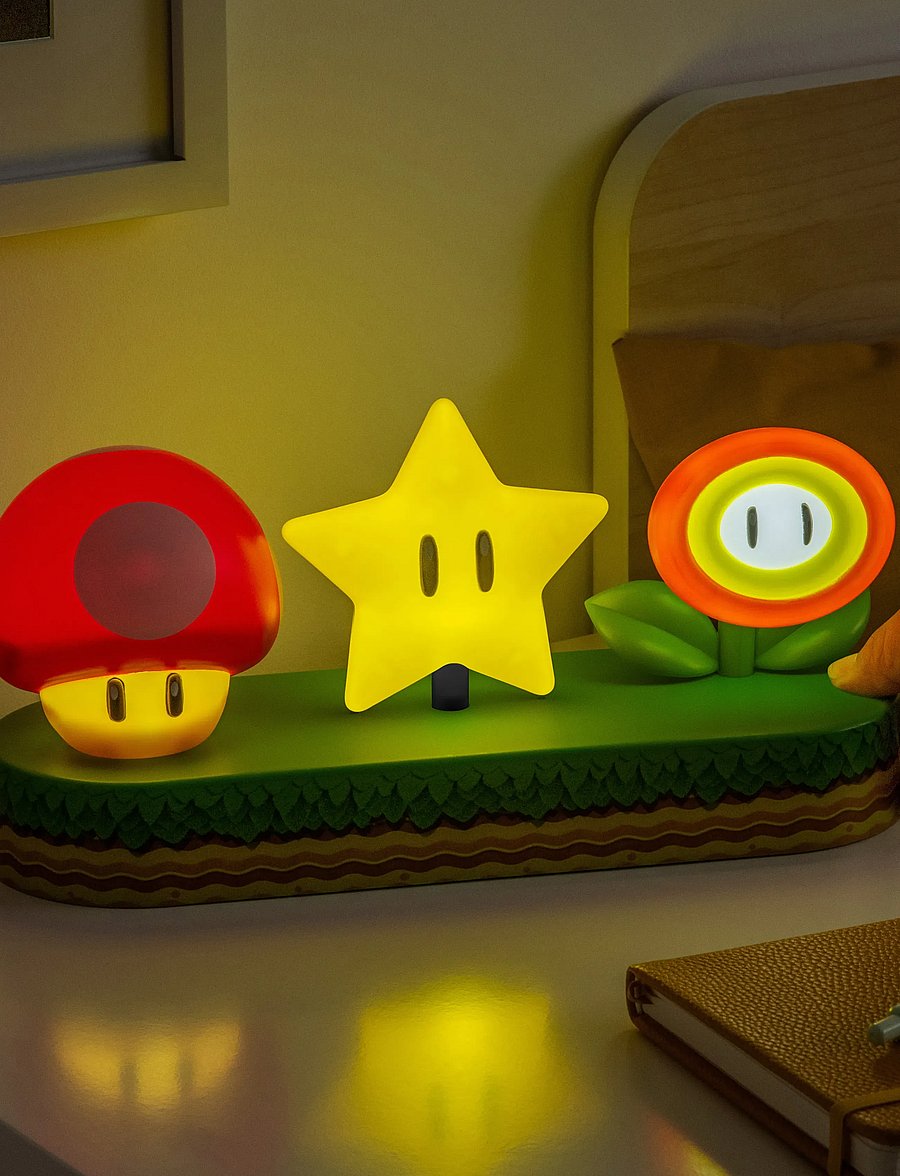 Paladone - Super Mario Icon Light - red - 3