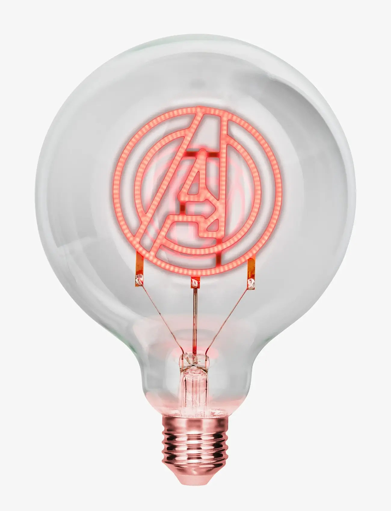 Paladone - LED NEON BULB - MARVEL AVENGERS - tischlampen - white - 2