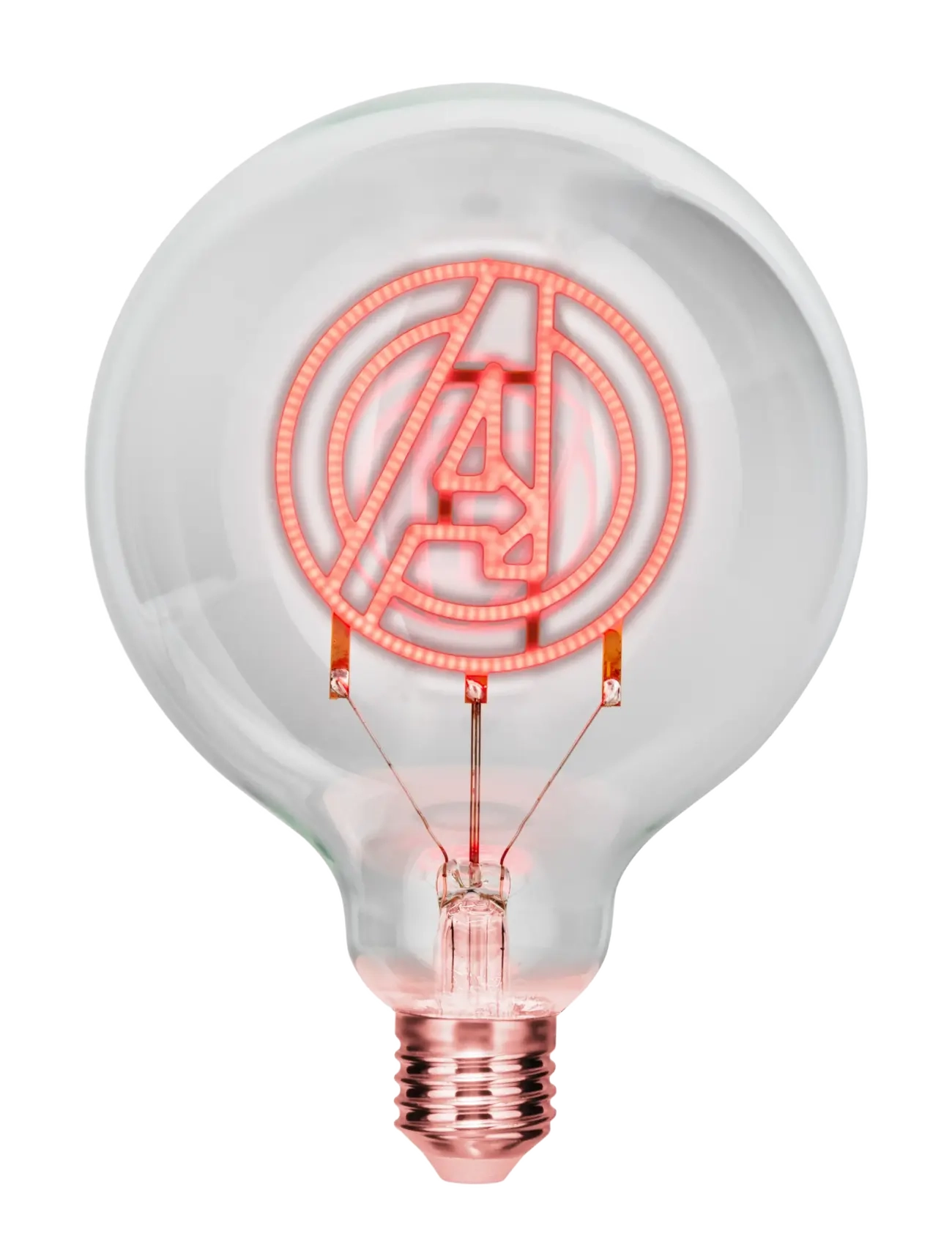 Paladone - LED NEON BULB - MARVEL AVENGERS - bordslampor - white - 2
