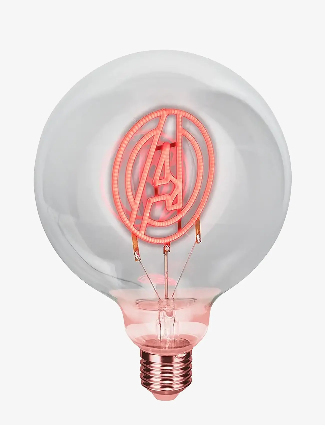 Paladone - LED NEON BULB - MARVEL AVENGERS - tischlampen - white - 4