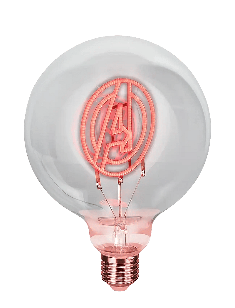 Paladone - LED NEON BULB - MARVEL AVENGERS - tischlampen - white - 4