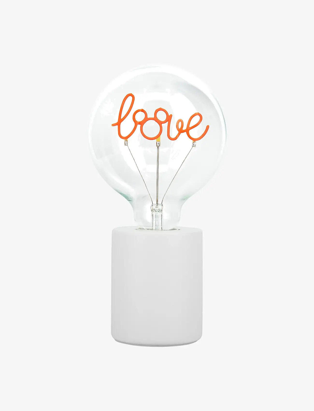 Paladone - LED NEON BULB LAMP - MICKEY - lampes de bureau et de table - white - 1