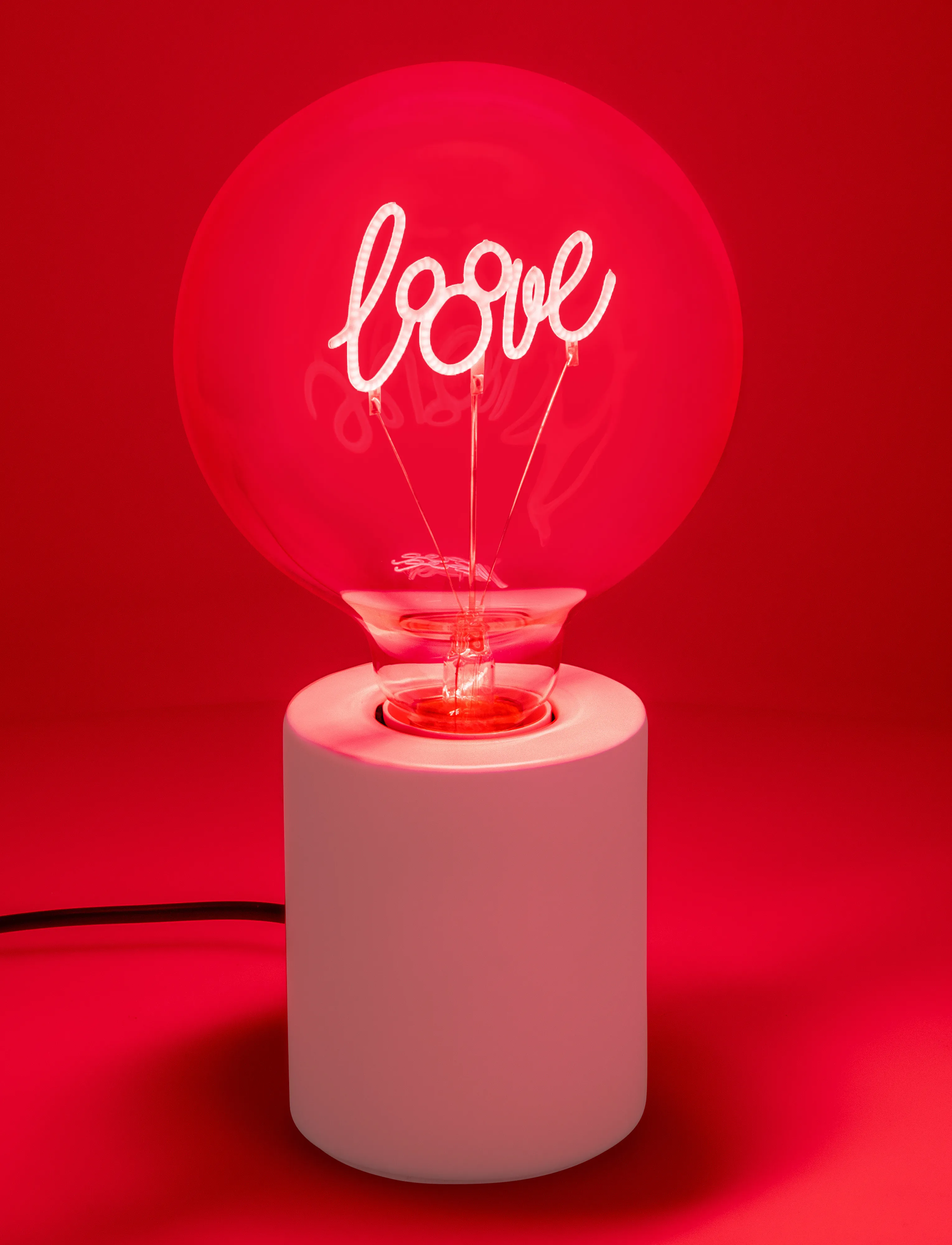 Paladone - LED NEON BULB LAMP - MICKEY - tischlampen - white - 5