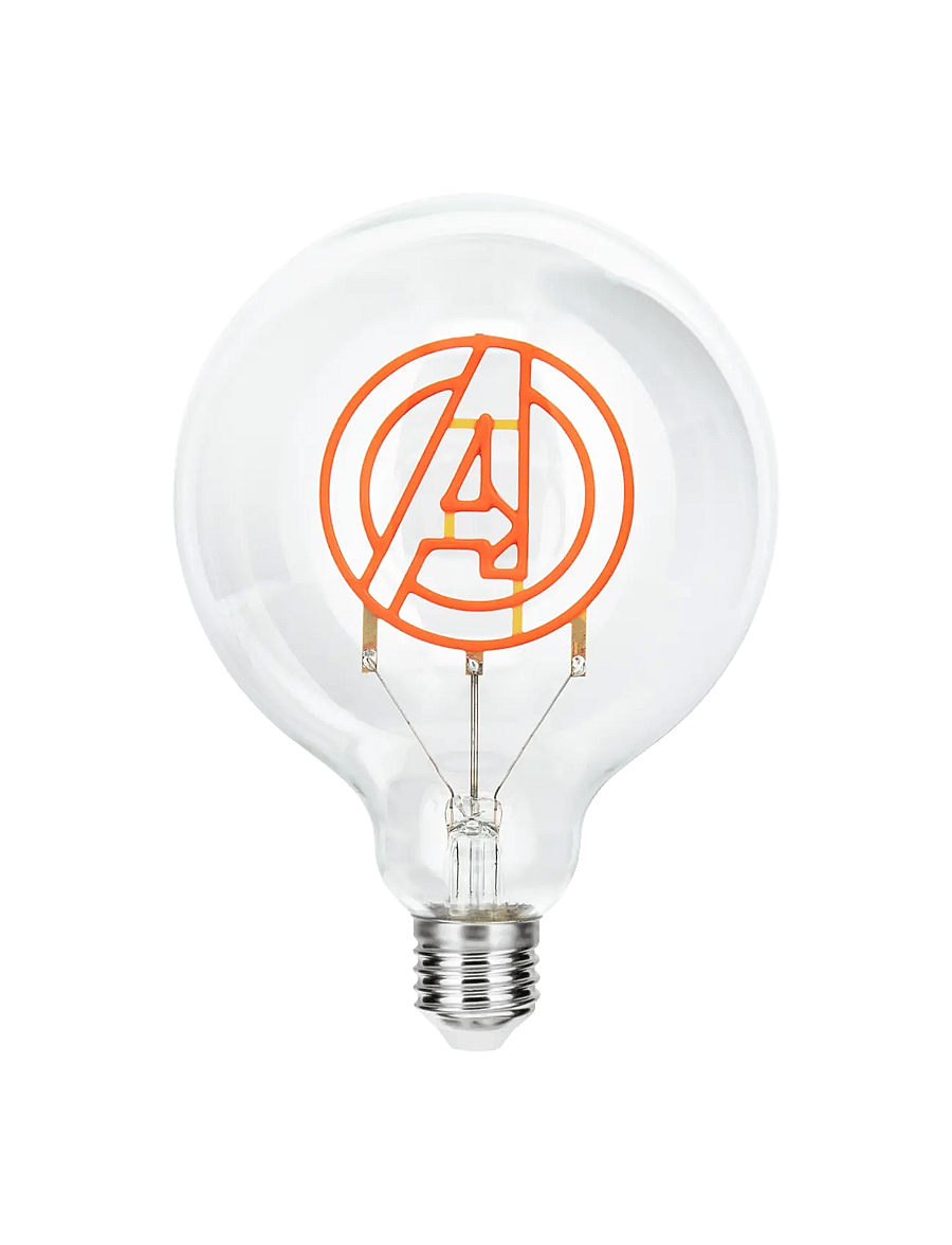 Paladone - LED NEON BULB LAMP - MARVEL AVENGERS - seinalambid - white - 0