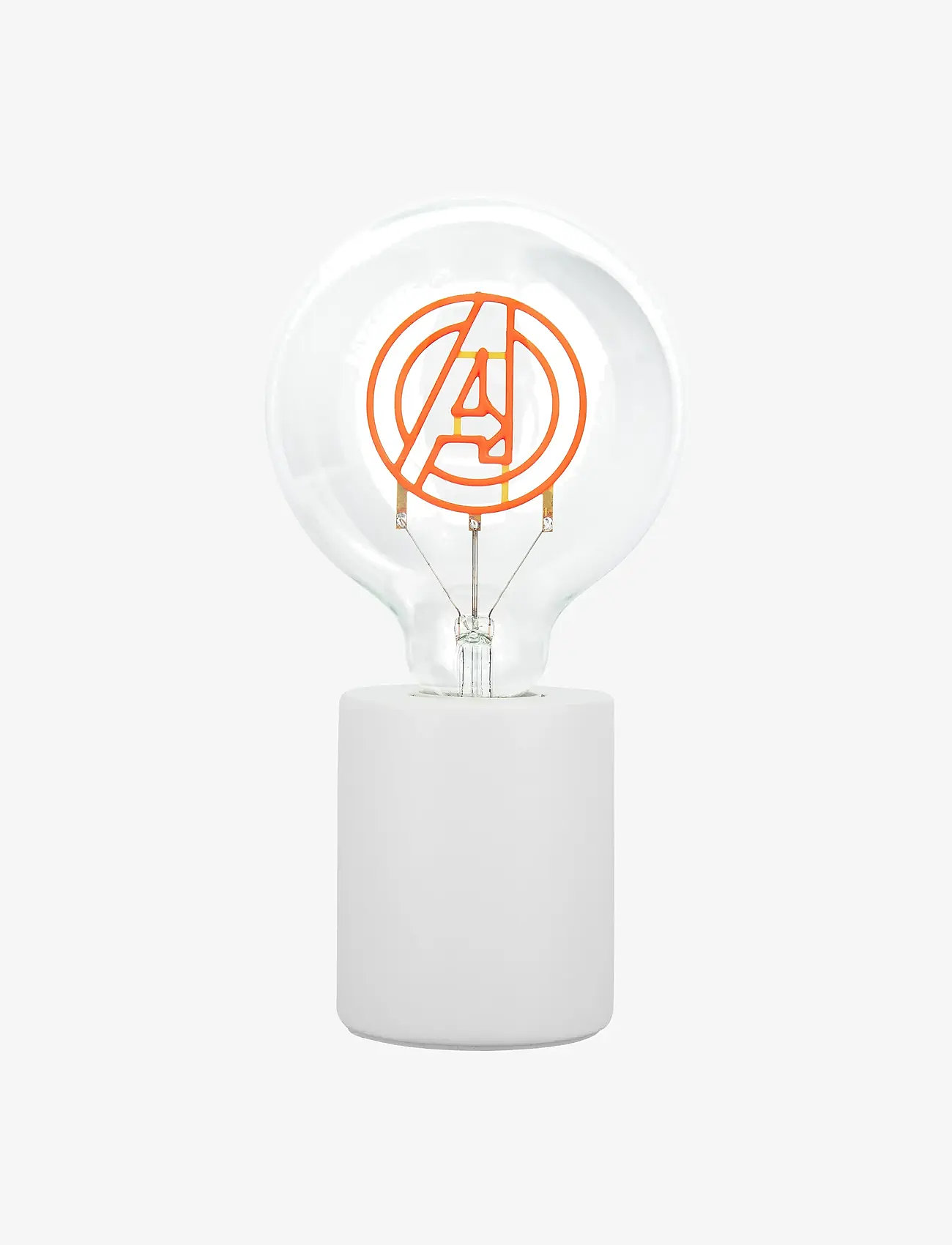 Paladone - LED NEON BULB LAMP - MARVEL AVENGERS - appliques murales - white - 1