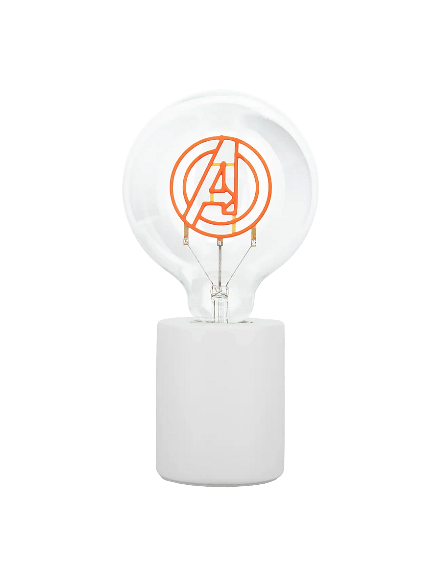Paladone - LED NEON BULB LAMP - MARVEL AVENGERS - seinalambid - white - 1