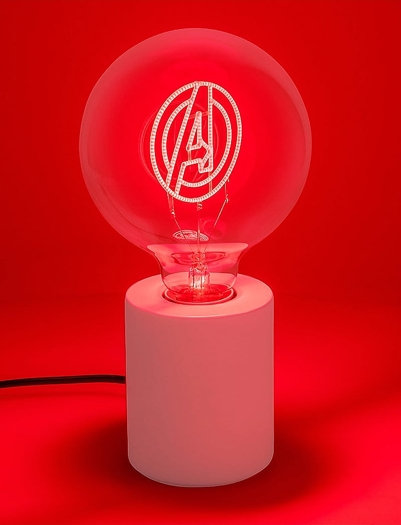 Paladone - LED NEON BULB LAMP - MARVEL AVENGERS - wandleuchten - white - 4