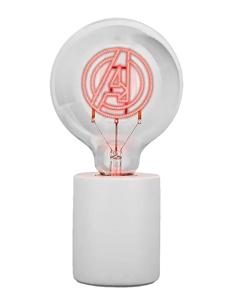 Paladone - LED NEON BULB LAMP - MARVEL AVENGERS - wandleuchten - white - 2