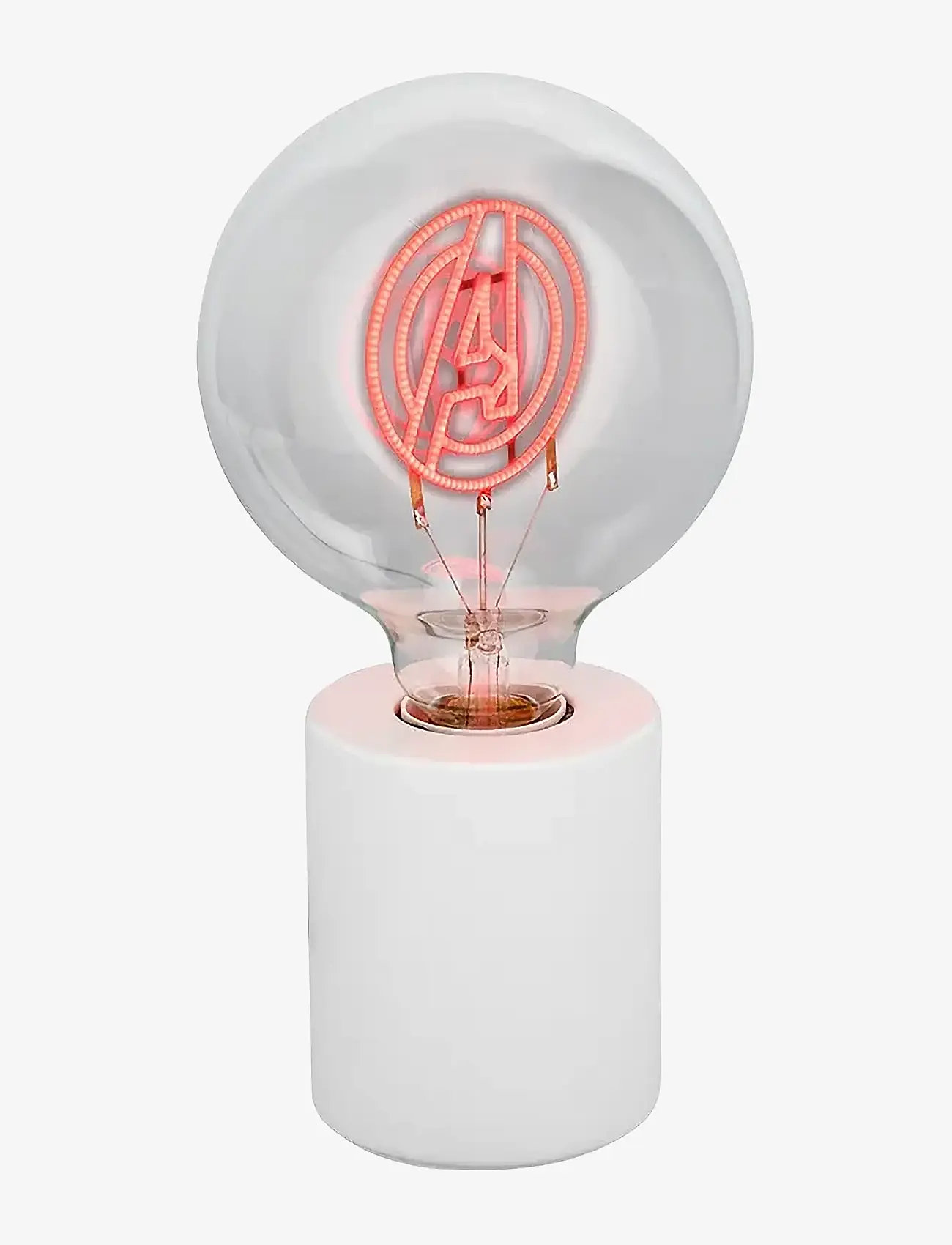 Paladone - LED NEON BULB LAMP - MARVEL AVENGERS - appliques murales - white - 3