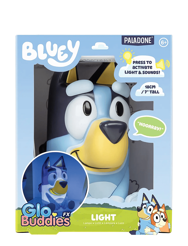 Paladone - BLUEY LIGHT WITH SOUND - nachtlampen - blue - 1