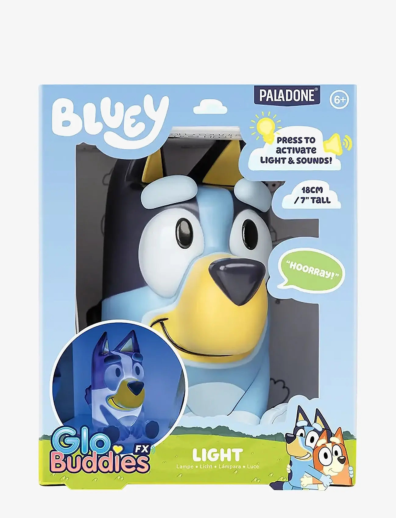 Paladone - BLUEY LIGHT WITH SOUND - natlamper - blue - 2
