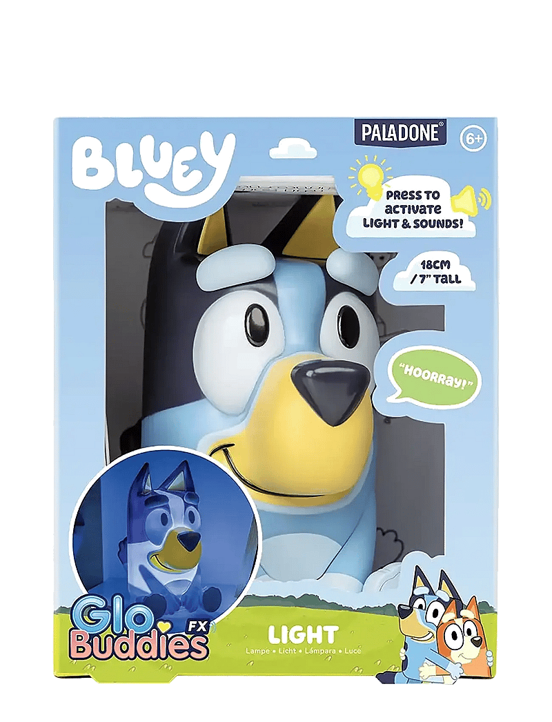Paladone - BLUEY LIGHT WITH SOUND - nachtlampen - blue - 2