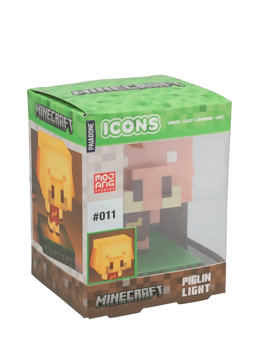 Paladone - Minecraft Icon Light - nattlampor - purple - 2