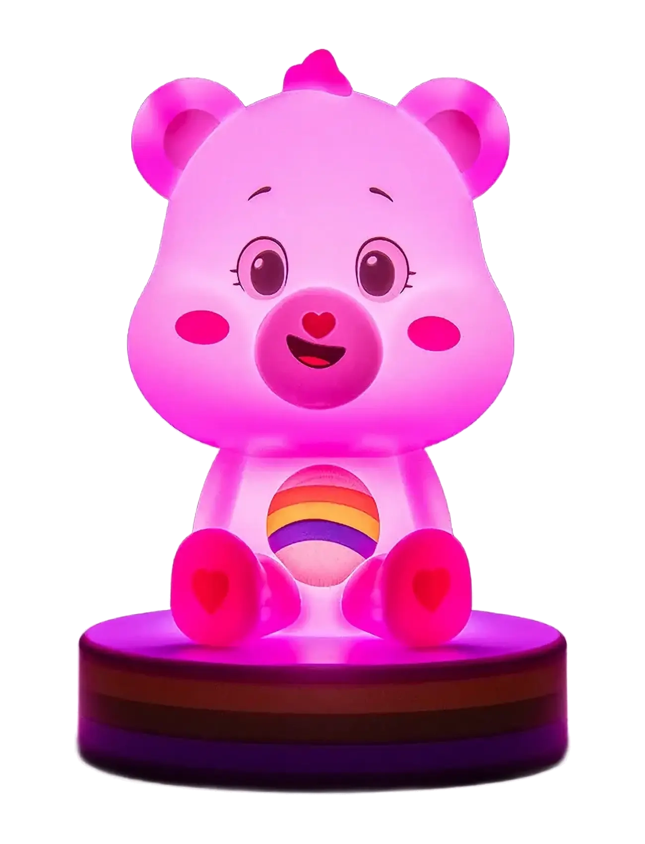 Paladone Icon Light Care Bears, Bordlampe, Pink, Str: H:11CM