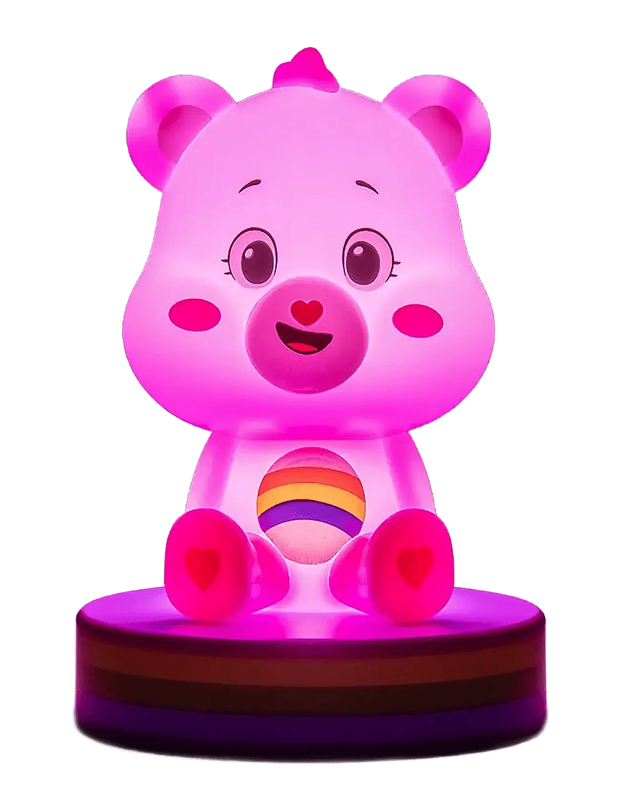 Paladone - ICON LIGHT - CARE BEARS - tischlampen - pink - 1