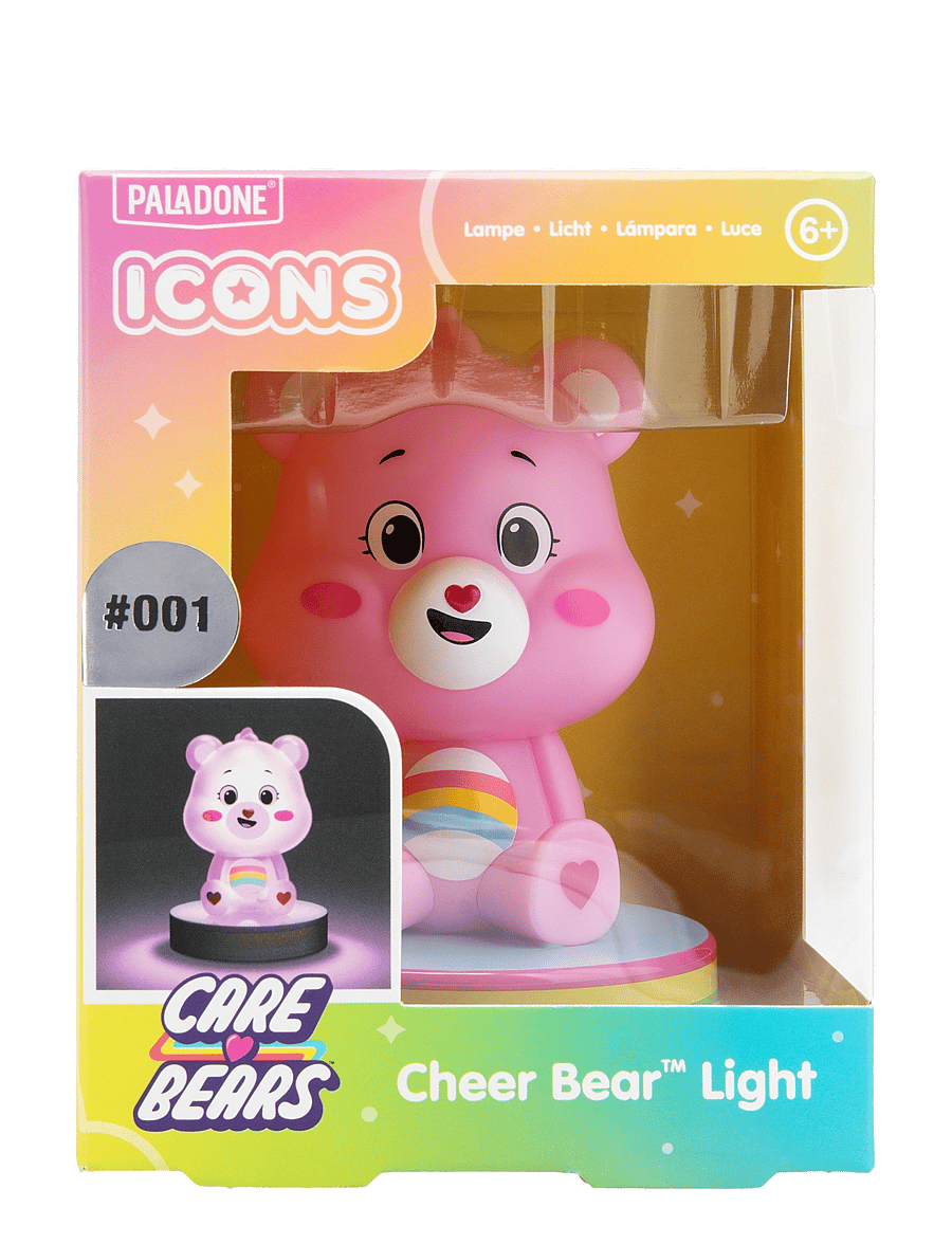 Paladone - ICON LIGHT - CARE BEARS - tischlampen - pink - 2